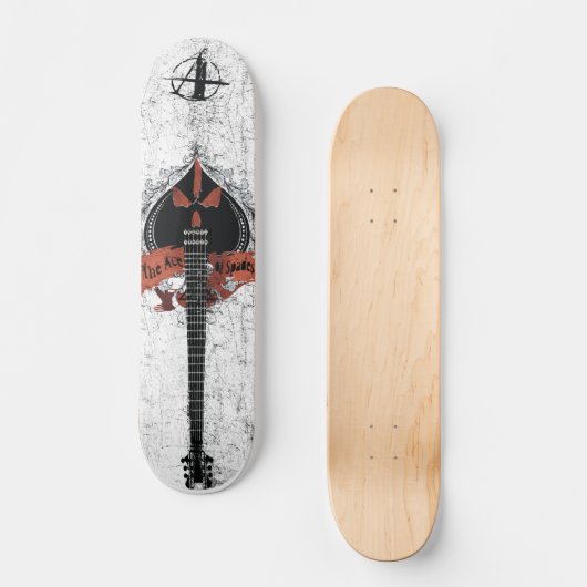 schoppenschaatspas skateboard (Voorkant)