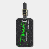 Schopte het waarschuwingsetiket Bagagelabel (Voorkant verticaal)