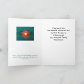 Schor rendier feestdagen kaart (Binnen)