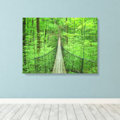 Schorpenbrug Canvas Afdruk (Insitu (Houten vloer))