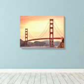 Schorpenbrug Canvas Afdruk (Insitu (Houten vloer))