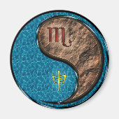 Schorpioen & Aard Aap Magneet (Voorkant)