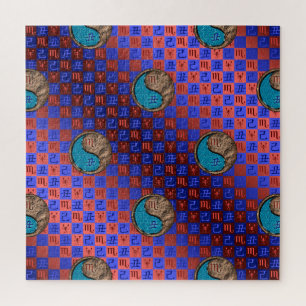 Schorpioen & Aard Os Legpuzzel