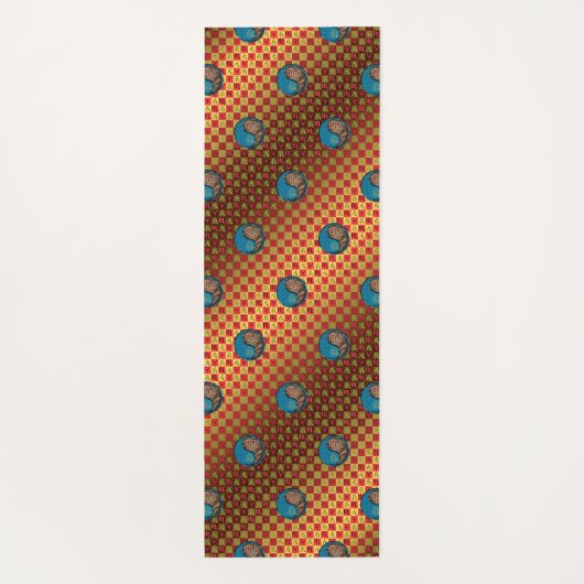 Schorpioen & Aarde Draak Yogamat (Achterkant)