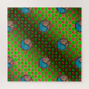 Schorpioen & Aarde Geit Legpuzzel