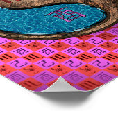 Schorpioen & Aarde Haan Poster (Hoek)