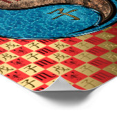 Schorpioen & Aarde Rat Poster (Hoek)