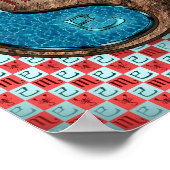 Schorpioen & Aarde Slang Poster (Hoek)