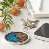 Schorpioen & Aarde Slang Sleutelhanger (Zijkant)