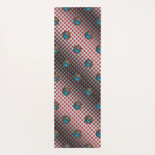 Schorpioen & Aarde Slang Yogamat (Achterkant)