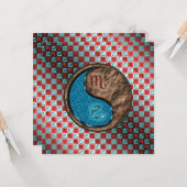 Schorpioen & Aardslang Kaart (Voorkant / Achterkant in situ)