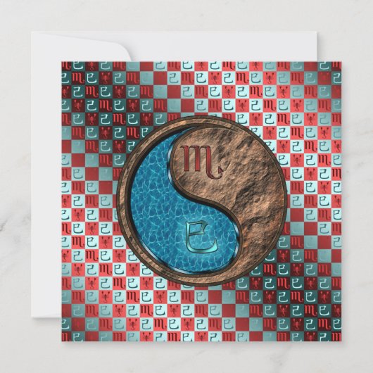 Schorpioen & Aardslang Kaart (Voorkant)