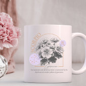 Schorpioen Astrologie Bloemige Geranium Sterrenbee Koffiemok