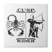 Schorpioen/Boogschutter Tegeltje (Voorkant)