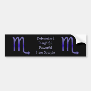 Schorpioen Bumpersticker