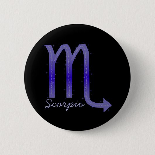Schorpioen Button (Voorkant)