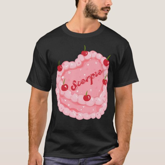 Schorpioen Cake T-shirt (Voorkant)