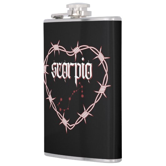 Schorpioen Constellation Gothic Dark Celestial Edg Heupfles (Links)