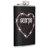 Schorpioen Constellation Gothic Dark Celestial Edg Heupfles (Rechts)