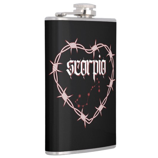 Schorpioen Constellation Gothic Dark Celestial Edg Heupfles (Rechts)