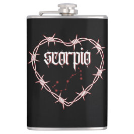 Schorpioen Constellation Gothic Dark Celestial Edg Heupfles