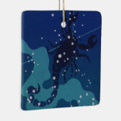 Schorpioen Constellation,  Zodiac Astrologie Keramisch Ornament (Rechts)