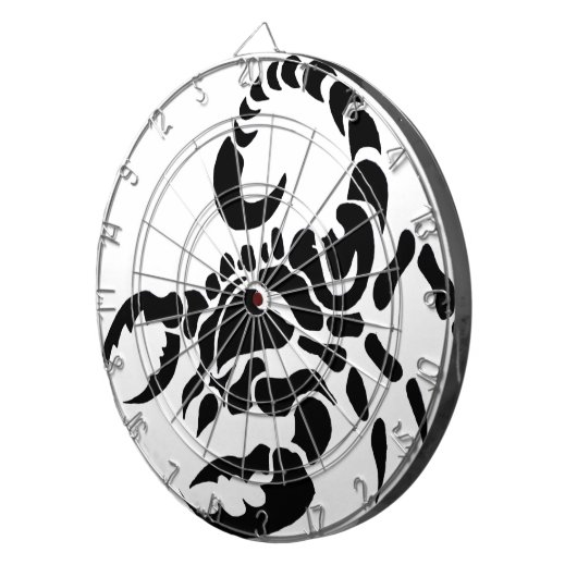 Schorpioen Dartbord (Voorkant Rechts)