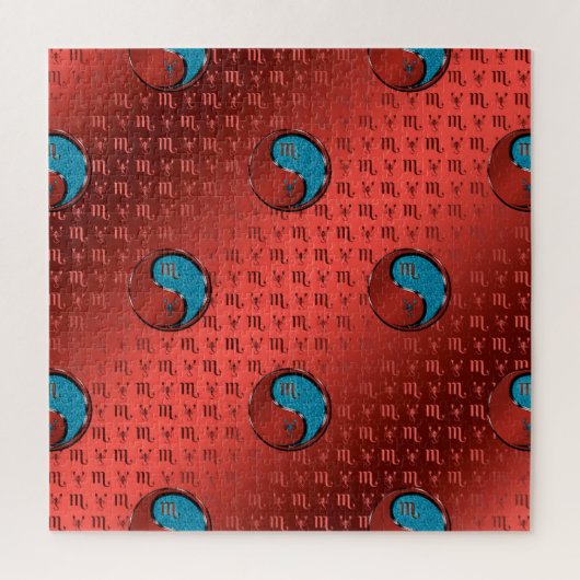 Schorpioen de Schorpioen Legpuzzel (Verticaal)