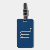 Schorpioen de Schorpioen-Personaliseer Bagagelabel (Voorkant verticaal)