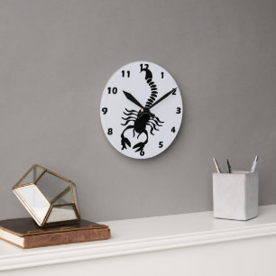 Schorpioen Design Ronde Klok