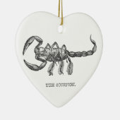 Schorpioen dier cadeau enge dieren keramisch ornament (Rechts)