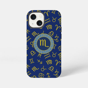 Schorpioen Dierenriem+Astrologie Symbolen Patroon iPhone 13 Mini Hoesje