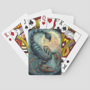 Schorpioen Dierenriem Astrologie Teken Mystieke Ve Pokerkaarten