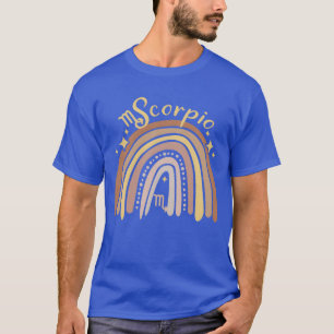 Schorpioen Dierenriem Boheemse Boho Regenboog 70s T-shirt