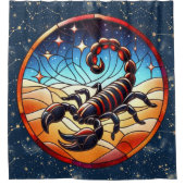 Schorpioen Douchegordijn (Voorkant)