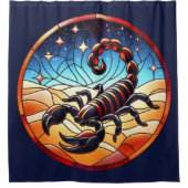 Schorpioen Douchegordijn (Voorkant)