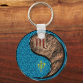 Schorpioen en Aardaap Sleutelhanger (Achterkant)