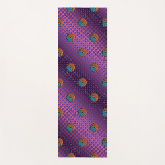 Schorpioen en houtox yogamat (Voorkant)