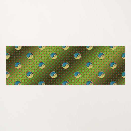 Schorpioen en metaalgeit yogamat (Achterkant (horizontaal))