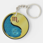 Schorpioen en metalen slang sleutelhanger (Achterkant)