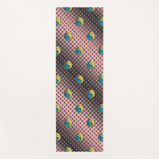 Schorpioen en metalen slang yogamat (Voorkant)