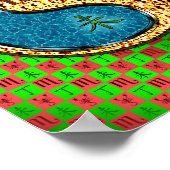 Schorpioen en vuurgeit poster (Hoek)