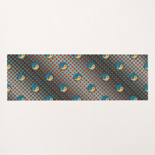 Schorpioen en vuurhond yogamat (Achterkant (horizontaal))