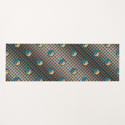 Schorpioen en vuurhond yogamat (Voorkant (horizontaal))