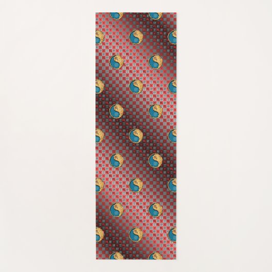 Schorpioen en vuurkonijn yogamat (Voorkant)