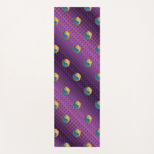 Schorpioen en vuuros yogamat (Voorkant)