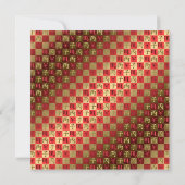 Schorpioen en vuurrat kaart (Achterkant)