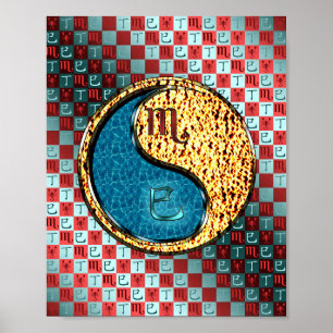 Schorpioen en vuurslang poster
