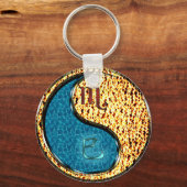 Schorpioen en vuurslang sleutelhanger (Achterkant)