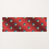 Schorpioen en vuurtijger yogamat (Achterkant (horizontaal))